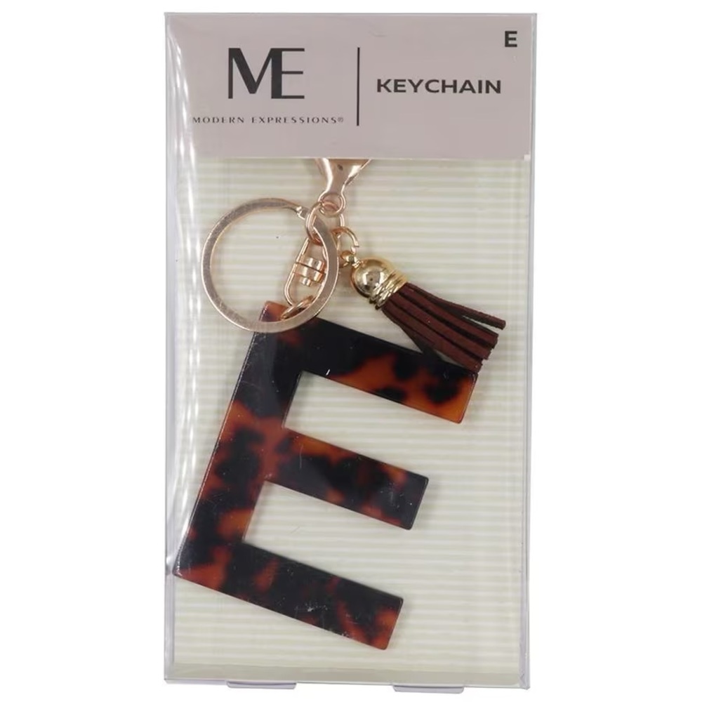 NWT Modern Expressions
Monogram Keychain, K